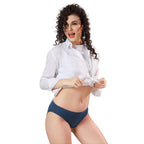 Zivira Women's Micro Modal Panties Pack of 3 - Soft, Breathable, Comfortable, and Anti-Microbial Underwear for Sensitive Skin