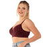 Zivira Printed Tshirt Bra - Wirefree and Padded with Inner Elastic in C & D Cups