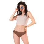 Zivira Women's Micro Modal Panties Pack of 3 - Soft, Breathable, Comfortable, and Anti-Microbial Underwear for Sensitive Skin