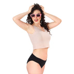 Zivira Women's Micro Modal Panties Pack of 3 - Soft, Breathable, Comfortable, and Anti-Microbial Underwear for Sensitive Skin