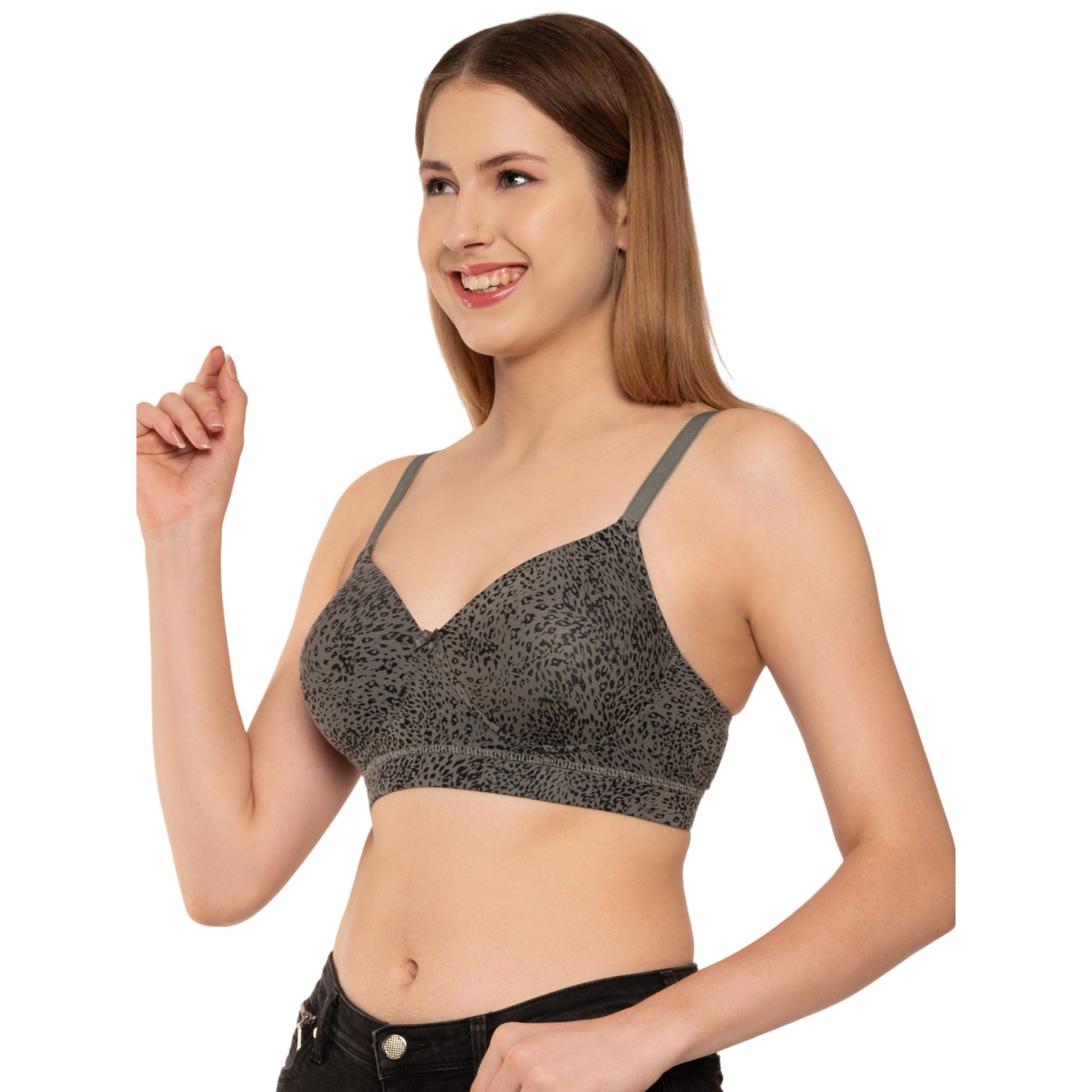 OVTICZA Bras for Women Padded T-Shirt Bra Complexion 38F 