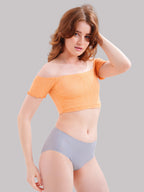 Mid Waist Panty for Women Ashgrey