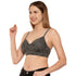 Zivira Printed Tshirt Bra - Wirefree and Padded with Inner Elastic in C & D Cups