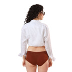 Zivira Women's Inner Elastic No Rash Panties Pack of 3 - Soft, Breathable, Comfortable, and Anti-Microbial Underwear for Everyday Wear
