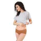 Zivira Women's Inner Elastic No Rash Panties Pack of 3 - Soft, Breathable, Comfortable, and Anti-Microbial Underwear for Everyday Wear