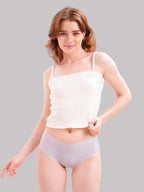 Mid Waist Panty for Women | Mauve