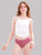 Hip Wide Coverage Micro Modal Panties for Women - No Marks Waistband and All Day Fresh Fabric - Pink