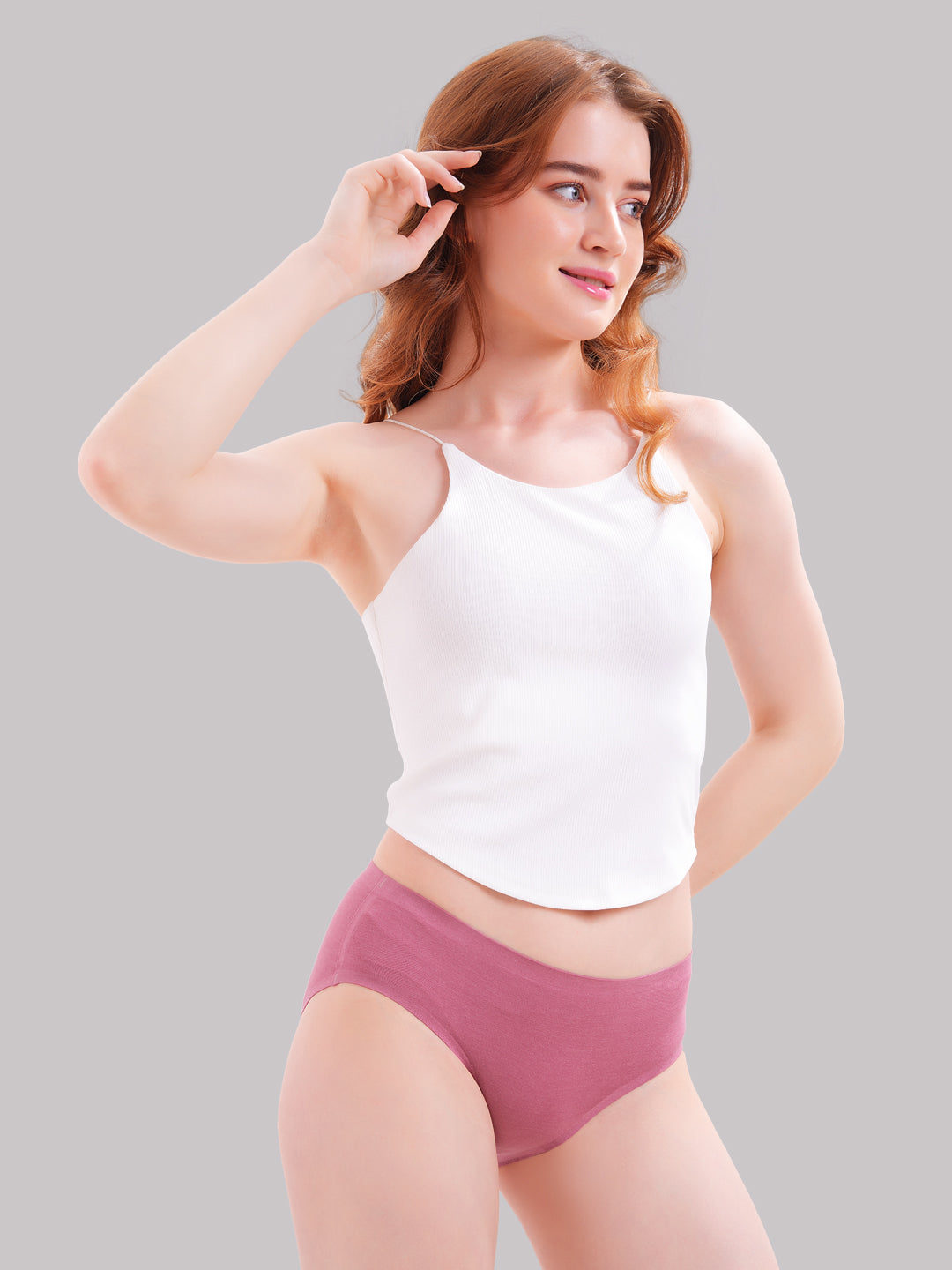 Seamless Hip Full Coverage Micro Modal Panties for Women - No panty lines Waistband and All Day Fresh Fabric