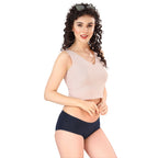 Zivira Women's Inner Elastic No Rash Panties Pack of 3 - Soft, Breathable, Comfortable, and Anti-Microbial Underwear for Everyday Wear