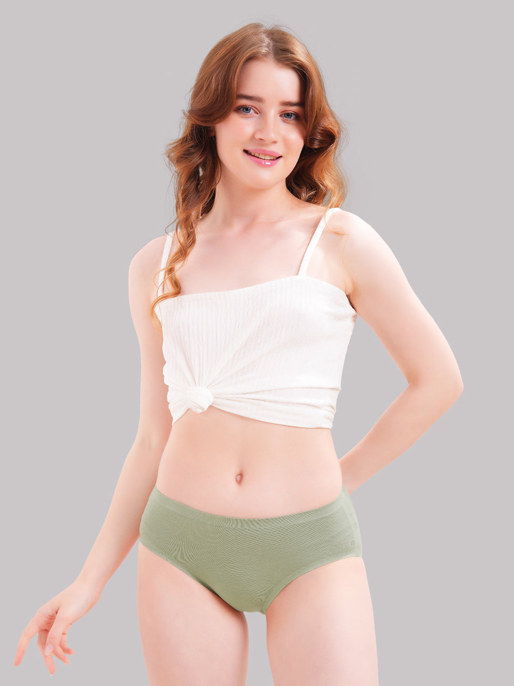Hip Wide Coverage Micro Modal Panties for Women - No Marks Waistband and All Day Fresh Fabric - Pista