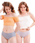 Mid Waist Panty for Women Ashgrey