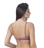 ZIVIRA BASICS PADDED NON WIRED T-SHIRT BRA Lavender