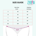 Zivira Women's Outer Elastic No Rash Panties Pack of 3 - Soft, Breathable, Comfortable, and Anti-Microbial Underwear for Everyday Wear