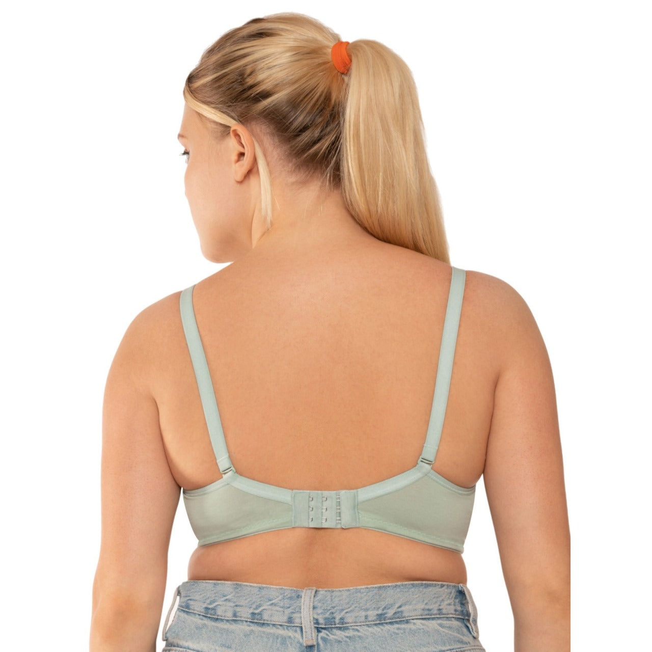 Zivira Padded C,D Cup SIZE | Wire-Free | 3/4TH Coverage | T-Shirt Bra | Cotton Lycra | Convertible Straps | Free Transparent Belt | NO Nipple Show-Through | Navy Blue