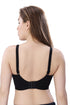 Seamless Cups  Thin Padding  Broad Strap Yoga Bra  with Hook Closure.